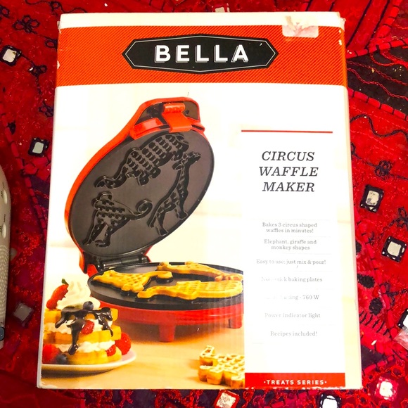 bella cucina waffle maker